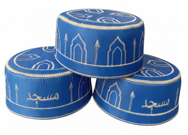 Premium Islamic Prayer Cap – Namaz Topi for Men